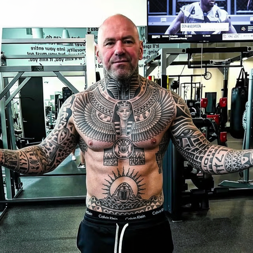 Egyptian tattoo design example