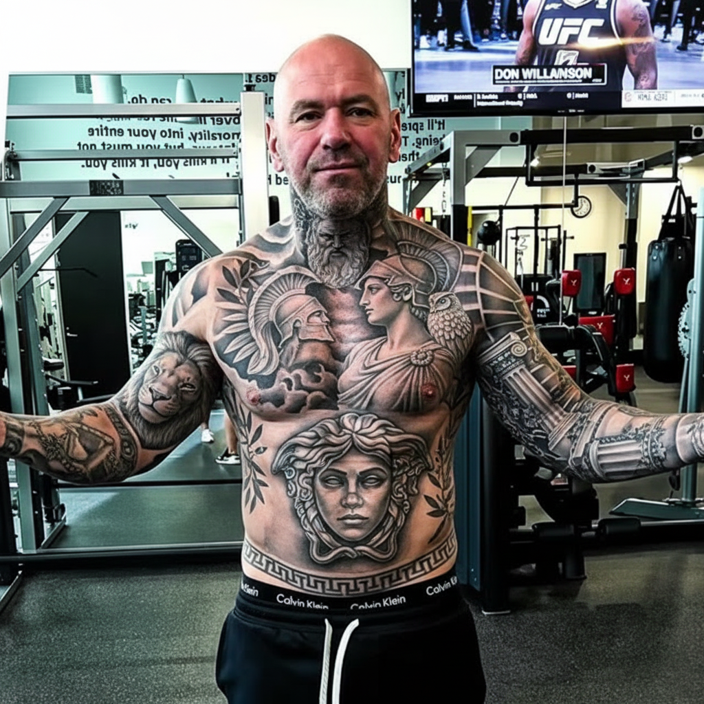 Greek mythology tattoo design example